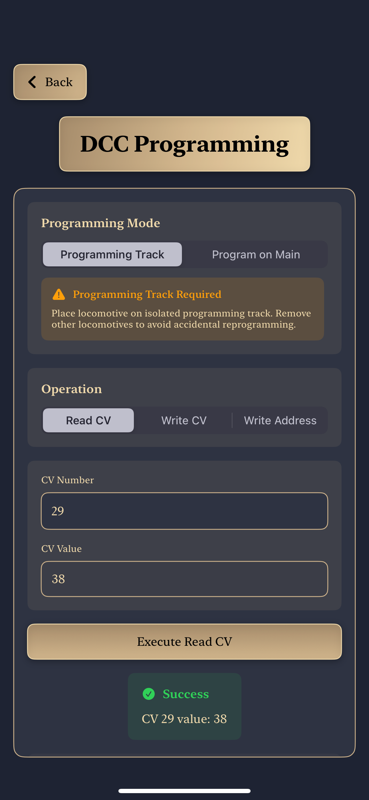 Basic Programming Interface