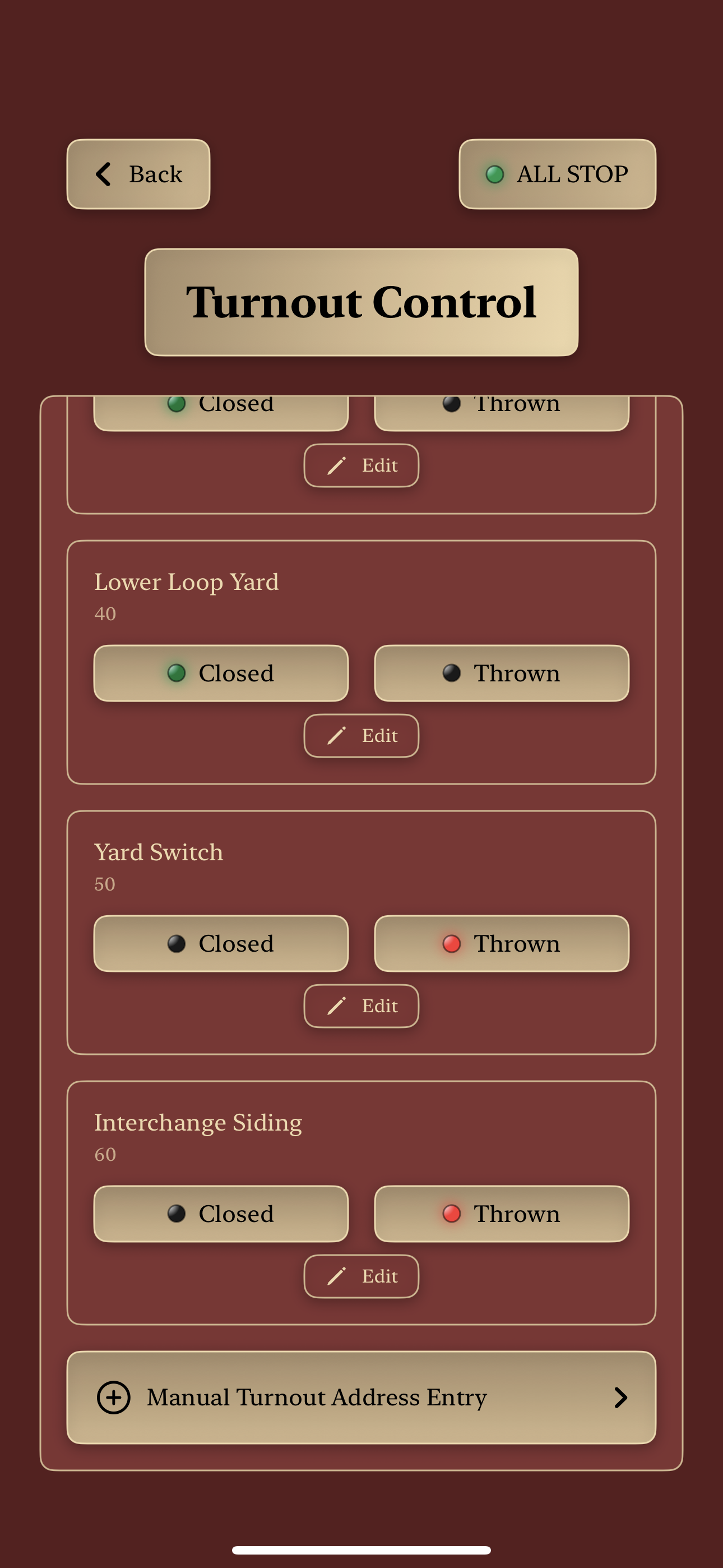 Turnout Control
