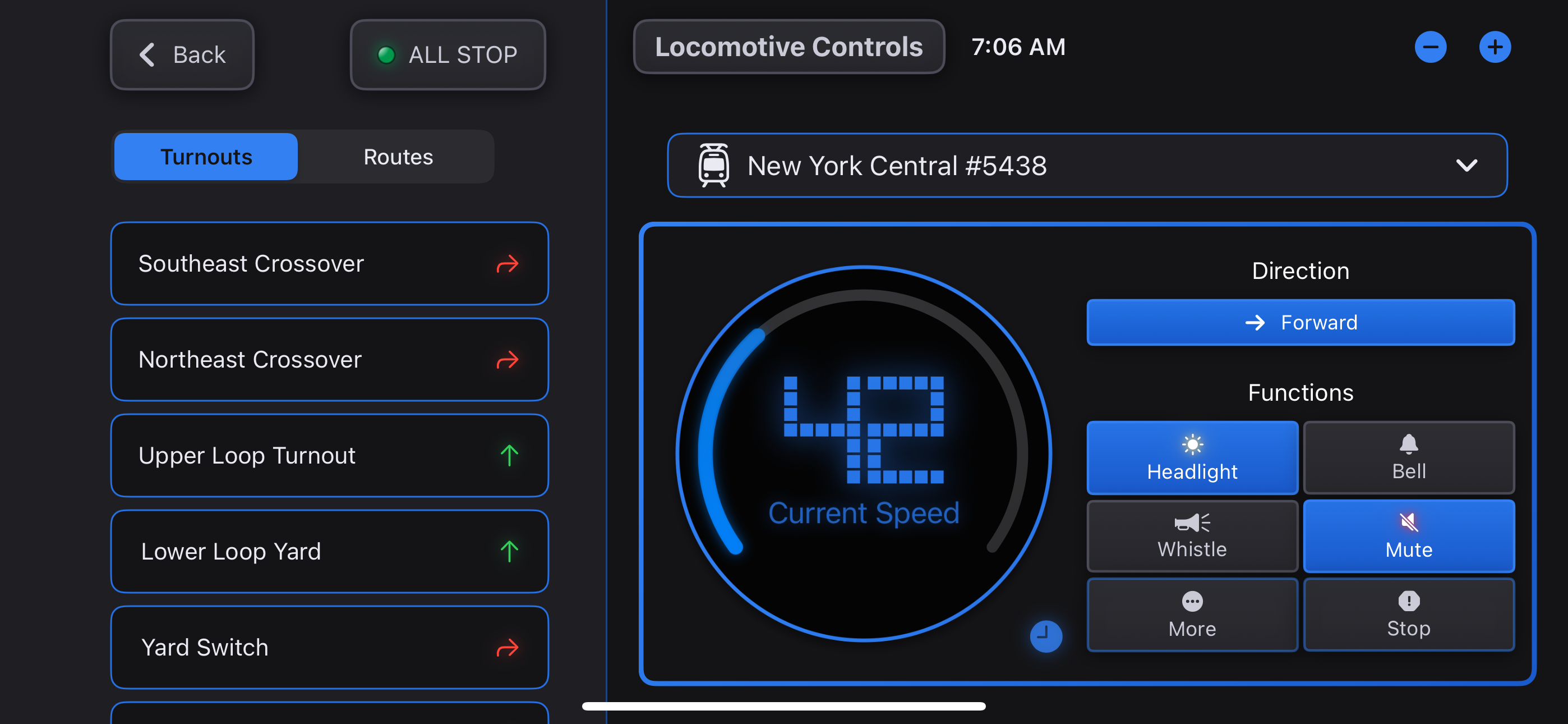 Command Station Control